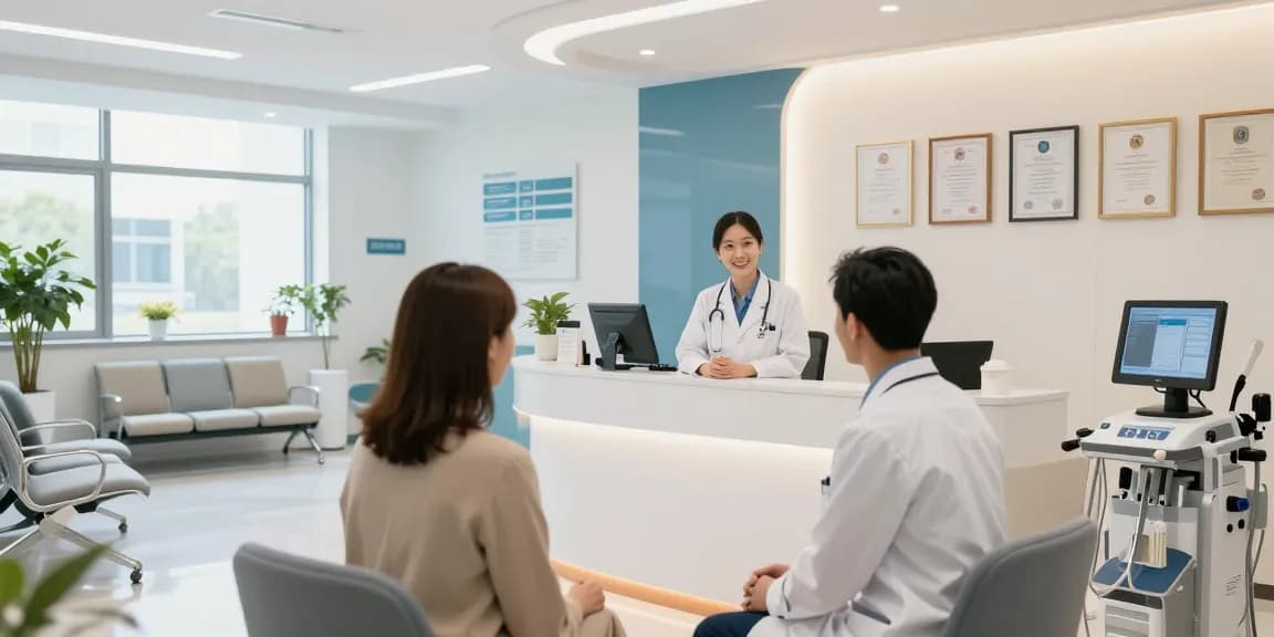David Hoffmeister reviews featured in a compassionate healthcare clinic setting.
