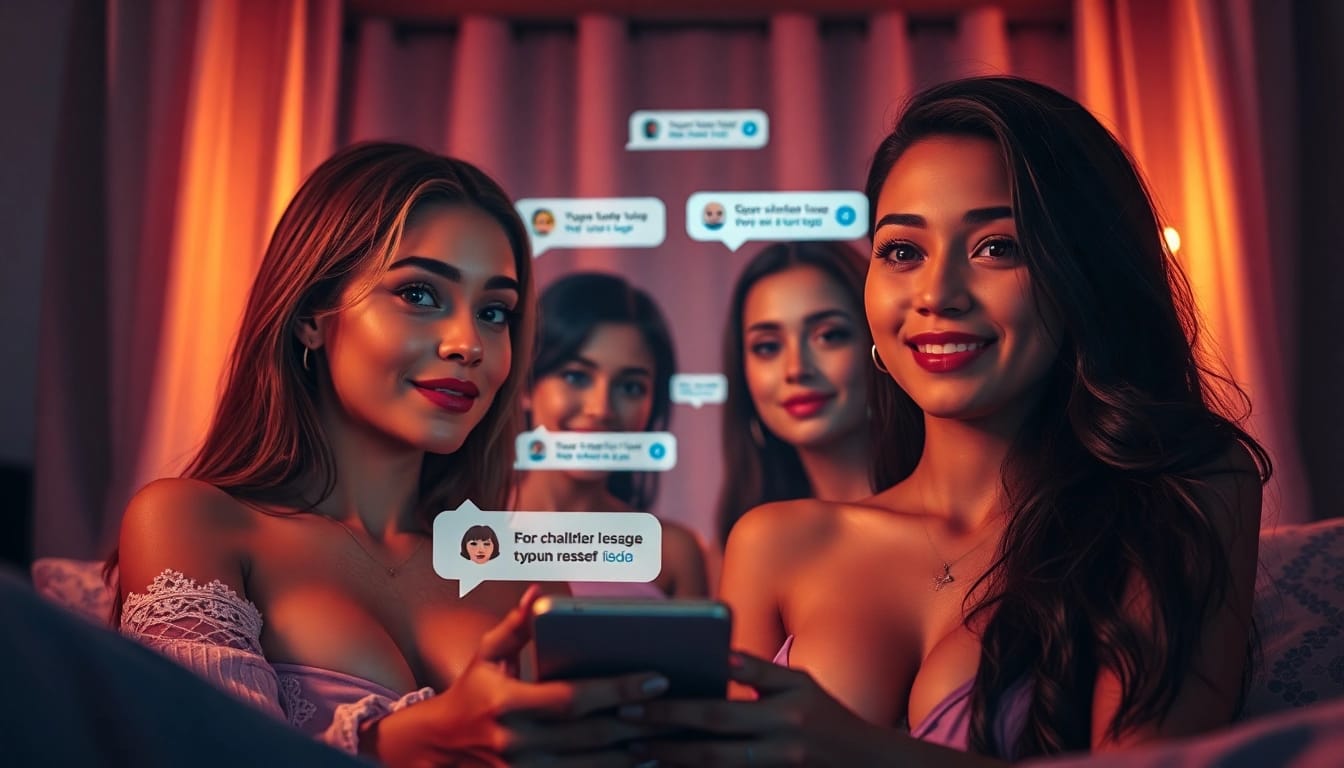 Engage in ai porn chat with realistic AI companions in a cozy digital setting.