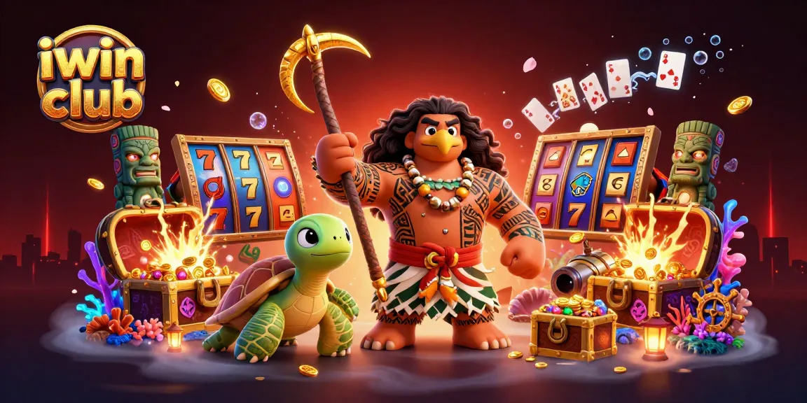 Join the iwin club for thrilling slot games in this vibrant, action-packed casino scene.