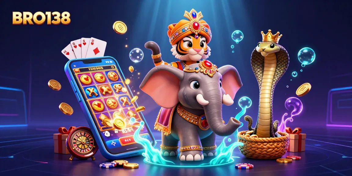 Experience the thrill of winning at BRO138 with 3D characters and vibrant slot elements.