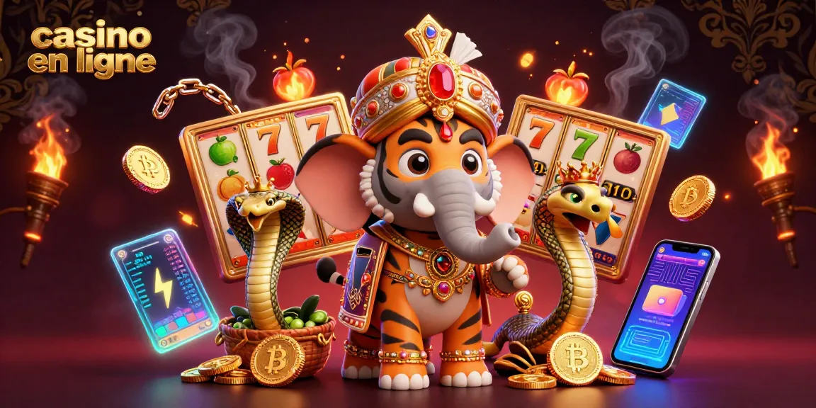 Découvrez les jeux de casino en ligne captivants avec le tigre maharaja et des machines à sous scintillantes.