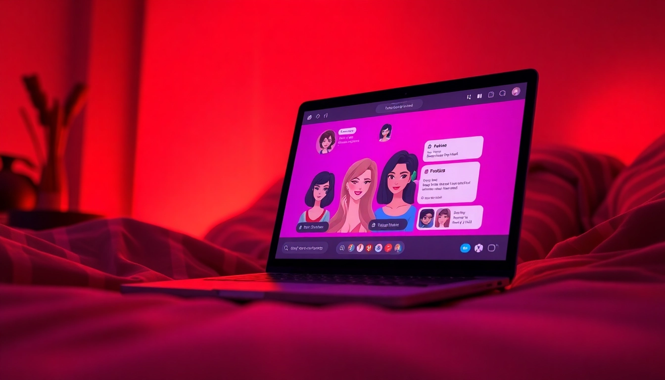 Experience exciting AI porn chat in a cozy digital environment with intimate avatars.