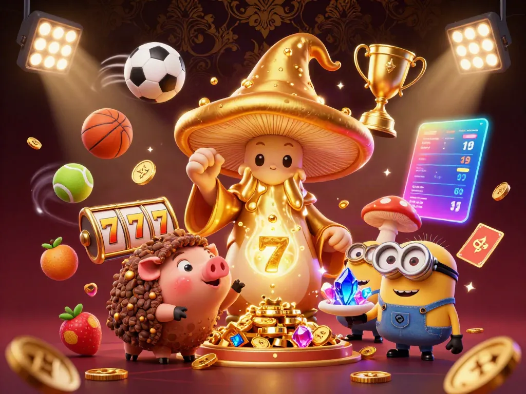 เกมสล็อตออนไลน์ที่น่าตื่นเต้น โดยมีตัวละครหมวกทองและหมูทรัฟเฟิลค้นหาสมบัติ