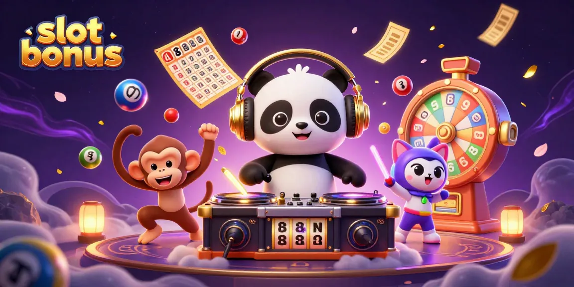 Engage in thrilling slot bonus action with a DJ panda, breakdancing monkey, and rave kitten!