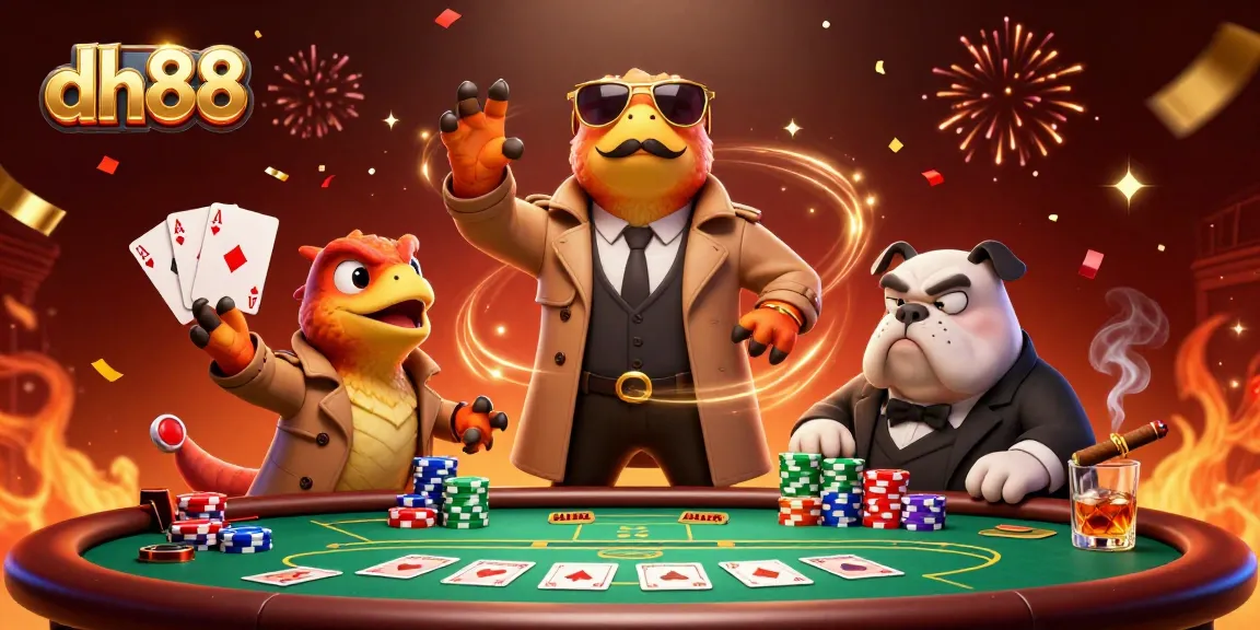 Experience thrilling casino action with dh88 as raptors in disguise approach a VIP lounge.