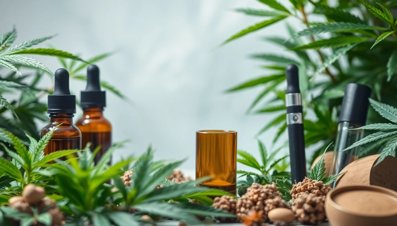 CBD köpa - Premium CBD-olja och vape-produkter som visar naturliga hälsofördelar.