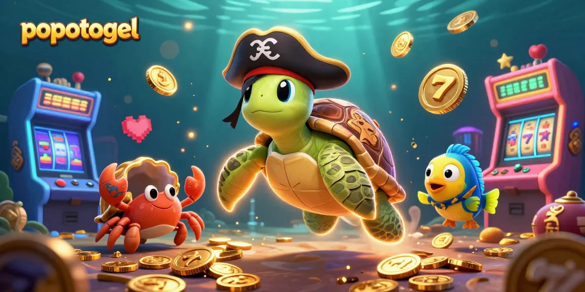 Experience thrilling wins with popotogel in a vibrant underwater casino adventure filled with treasure!