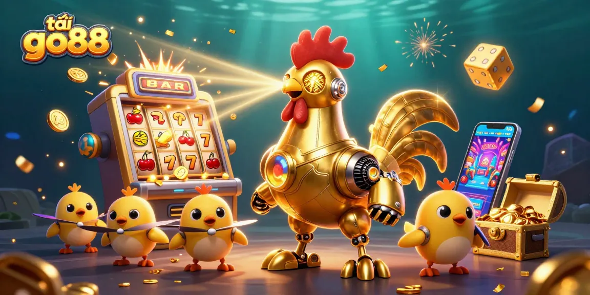 Experience the thrill of tải go88 with our vibrant casino gaming illustration.
