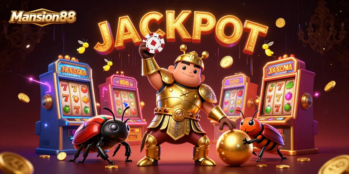 Spin slots and win big with Mansion88's vibrant gaming scene full of action and excitement!