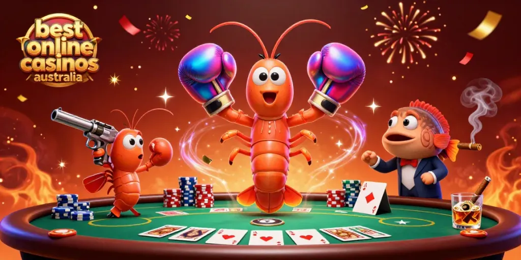 Engage with the best online casinos Australia featuring vibrant poker action and dynamic characters.