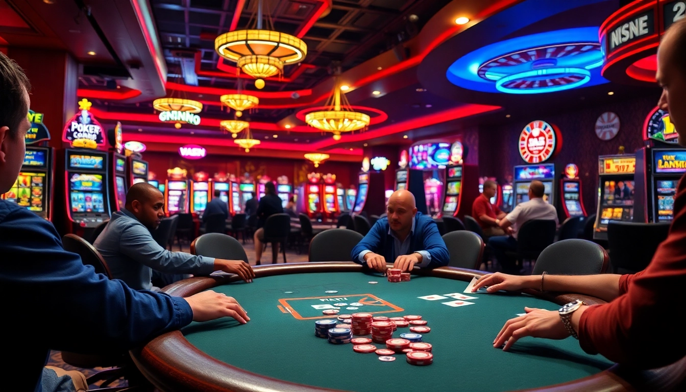 Rasakan keseruan bermain poker di bbni4d dalam suasana kasino yang penuh warna dan energi.