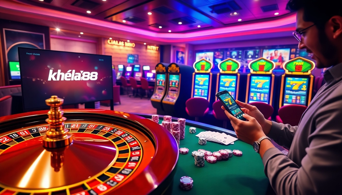 Khela88 Bangladesh offers an exciting online casino scene with roulette, poker, and live sports betting.
