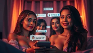 Engage in ai porn chat with realistic AI companions in a cozy digital setting.